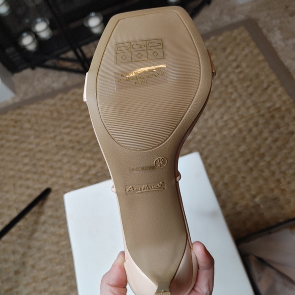ANNE MICHELLE EVERMORE-64 NUDE ANKLE WRAP HEEL 10 - Picture 11 of 14